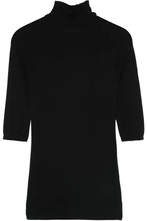 Majestic Wool And Silk Blend High-Neck Sweater