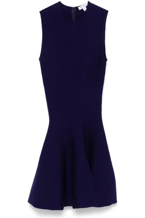 Alaïa Wool Knitted Skater Dress
