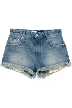 Loewe Anagram Denim Shorts