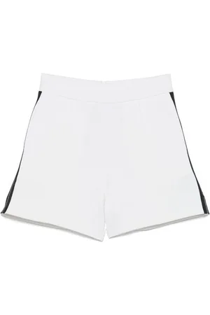 EA7 Stripe-Trim Track Shorts