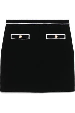 ALICE+OLIVIA Cotton Mini Skirt