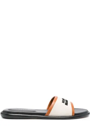 Isabel Marant Vikee Logo Flat Sandals
