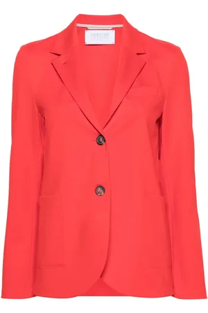 Harris Wharf London Single-Breasted Blazer Jacket
