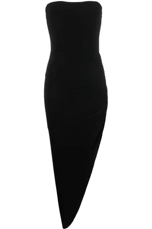 Norma Kamali Asymmetric Midi Dress