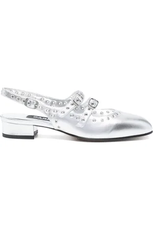 Carel Queen Leather Ballet Flats
