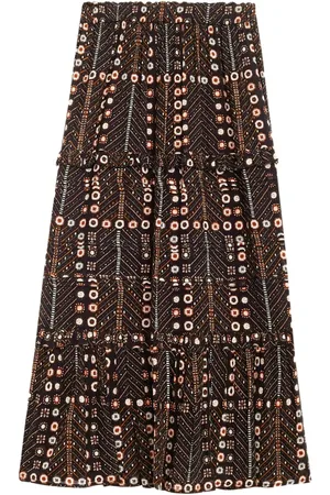 Marant Etoile Diya Printed Cotton Skirt