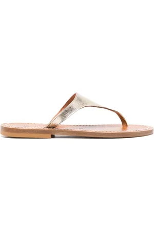 K jacques Pegase Leather Sandals