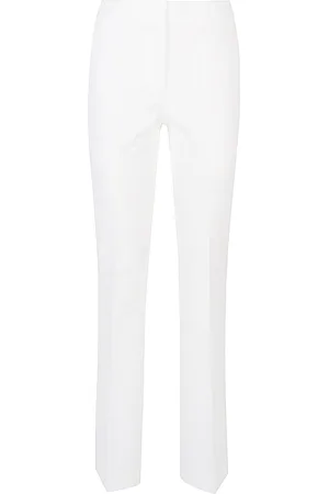 VIA MASINI 80 Flared Cotton Trousers