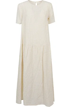 Apuntob Linen Long Dress