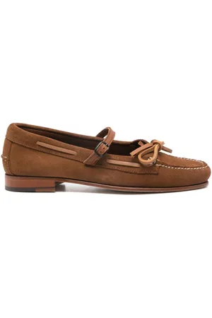 Hereu Lorea Suede Leather Loafers