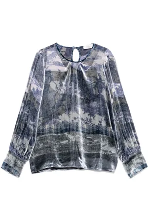 PIERRE-LOUIS MASCIA Silk Printed Blouse