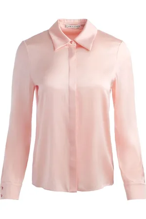 ALICE+OLIVIA Willa Silk Shirt