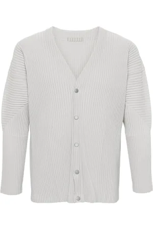 Issey Miyake Pleated Cardigan