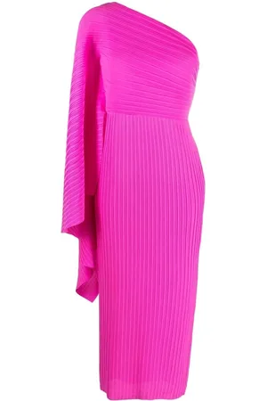 Solace Lenna One-Shoulder Midi Dress