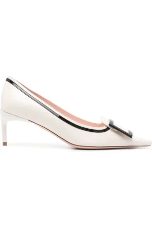 Roger Vivier Viv Canard Leather Pumps