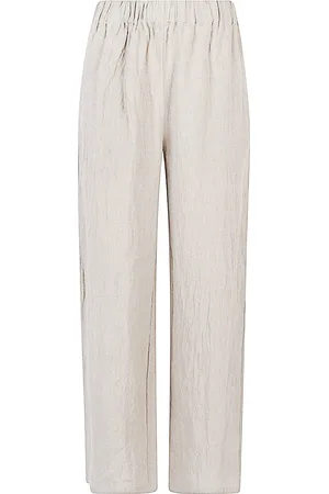 Apuntob Linen Straight-Leg Trousers
