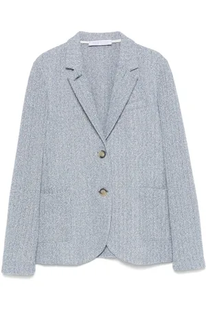 Harris Wharf London Cotton Blend Single-Breasted Jacket