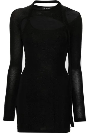 OTTOLINGER Cut-Out Details Mini Dress