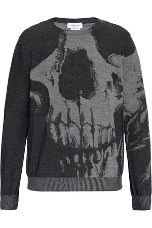 Alexander McQueen Skull Print Sweater