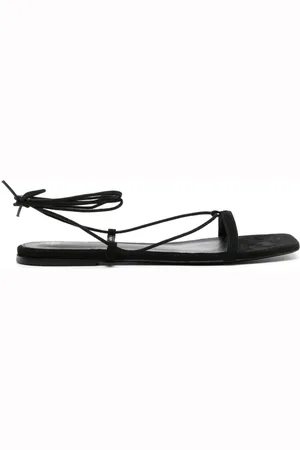 Totême Leather Flat Sandals