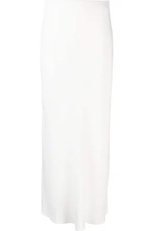Brunello Cucinelli Linen Blend Long Skirt