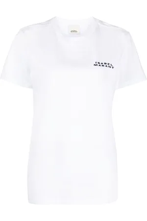 Isabel Marant Vidal Logo Cotton T-Shirt