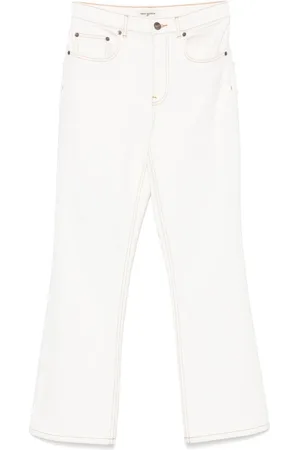 Tory Burch Flared Leg Denim Jeans