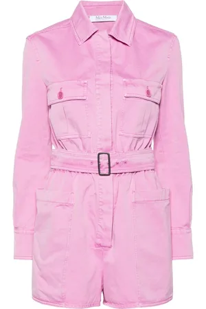 Max Mara Cotton Short Jumpsuit