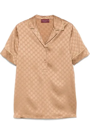 Gucci Gg Satin Shirt