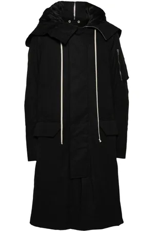 Rick Owens Parka With Logo