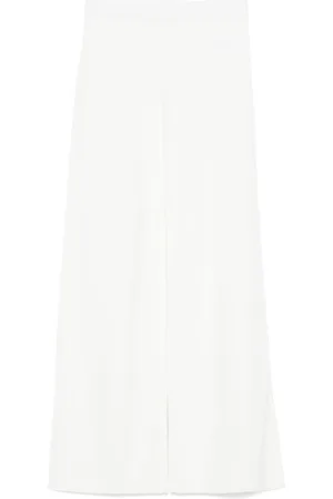 PAROSH Knitted Flared Trousers