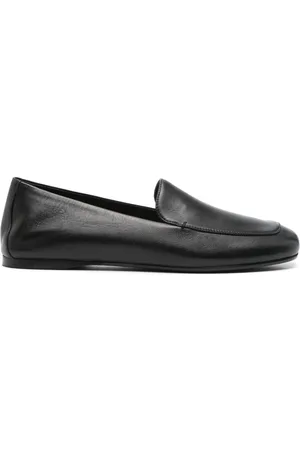Khaite Monroe Leather Loafers
