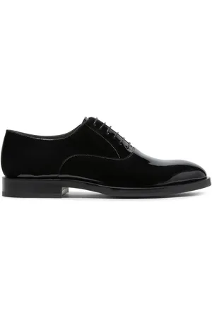 Brunello Cucinelli Patent Leather Oxford Shoes