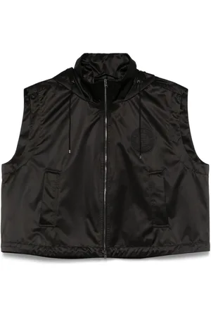 Fendi Hooded Zipped Vest