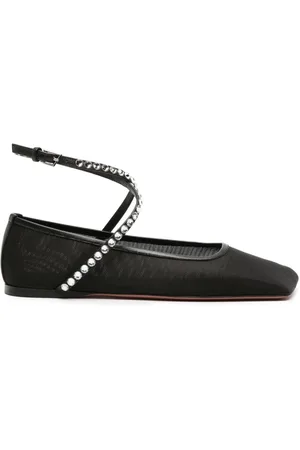 Amina Muaddi Ane Ballet Flats
