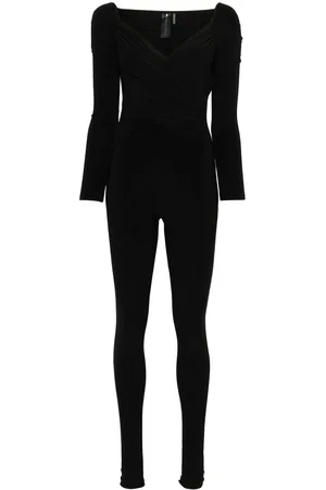 Norma Kamali Offshoulder Catsuit