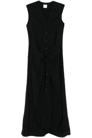 ALYSI Buttoned Long Dress