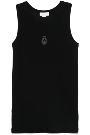 Alexander McQueen Skull Cotton Top