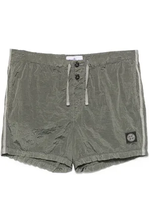 Stone Island Logo Nylon Swim Shorts
