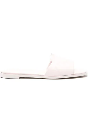 Alexander McQueen Leather Flat Sandals