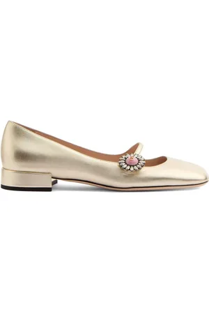 VALENTINO GARAVANI Mary-Jane Preshoes Leather Ballets