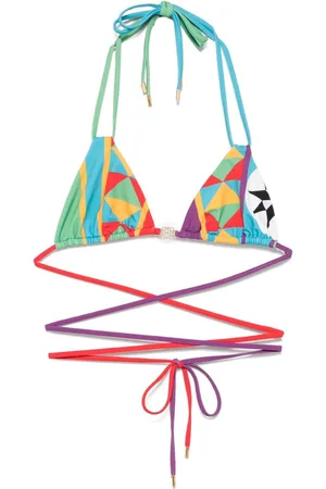 Loewe Printed Triangle Bikini Top