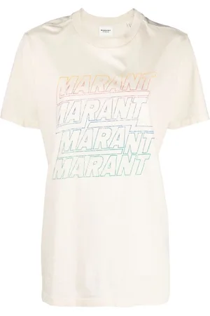 Marant Etoile Zoeline Logo Cotton T-Shirt