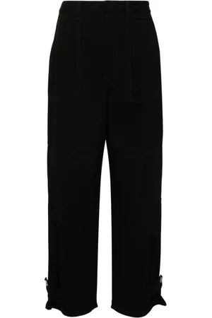 Loewe Linen Blend Cargo Trousers