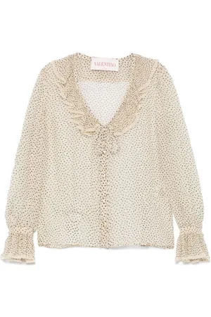 VALENTINO Silk Chiffon Blouse