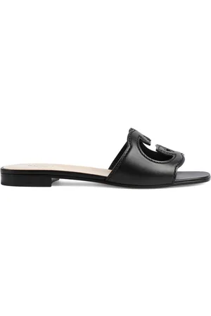 Gucci Cut Leather Sandals