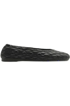Burberry Leather Ballet Flats