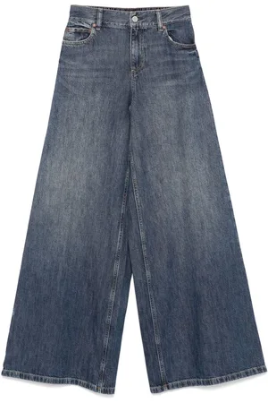 ALICE+OLIVIA Branson Denim Cotton Jeans