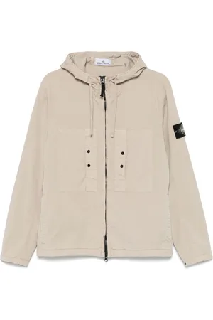 Stone Island Cotton Short Parka Coat