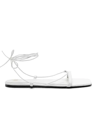 Totême Leather Flat Sandals